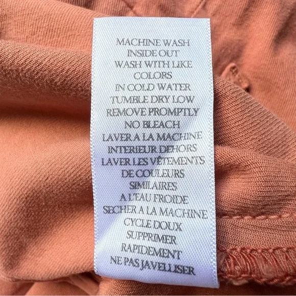 NEW Frank & Eileen BLACK-ROCK Utility Pant Sz 10 ITALIAN PEACHED TWILL Pumpkin - Picture 6 of 16